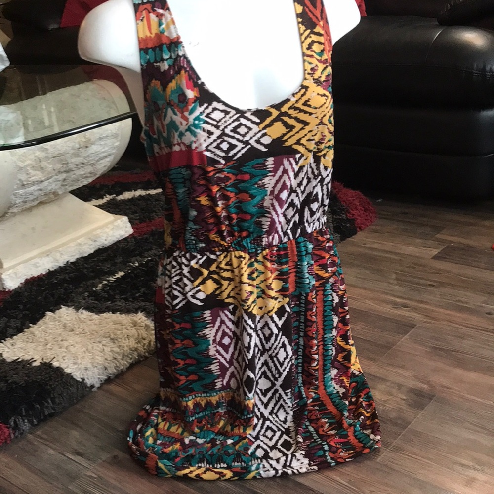 Multi colour dress